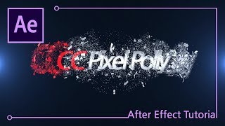애프터이펙트 강좌 깨지는 효과 CC Pixel Polly after effect tutorial