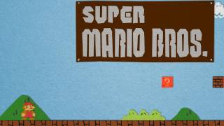 Super Mario Bros Paper Stop Motion Orchestration