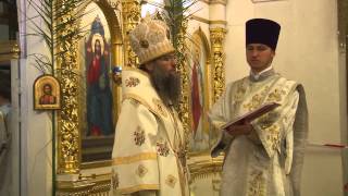 Праздничное Пасхальное богослужение в Свято-Покровском соборе
