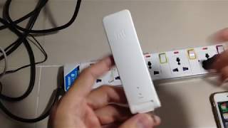 วิธีการเชื่อมต่ออย่างง่าย Original Xiaomi Mi WiFi Amplifier 2 300Mbps Wireless Network Device