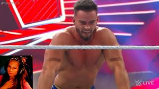 WWE Raw Johnny Gargano vs Austin Theory 10/10/22