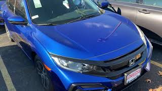 Shaun, Your 2020 Honda Civic HATCHBACK.