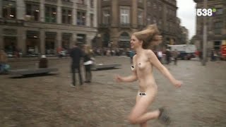 538 Superstudent - Sabine streakt op de Dam
