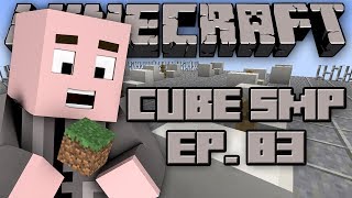 Minecraft: Cube SMP with StrauberryJam - Episode 83 - Sky Cafe Work!