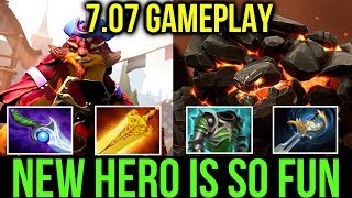 Imba Pangolier & Tiny New Skill! Dota2 7.07 Gameplay by Swiftending & Beesa