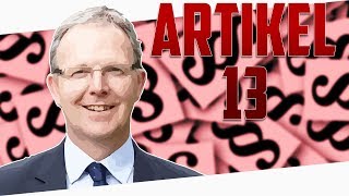 Jetzt, wo Artikel 13 durch ist, werden die Hosen runtergelassen...