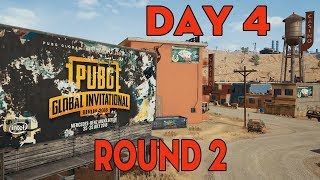 DAY 4 ROUND 2:  PUBG Global Invitational (PGI) 2018 - (FPP) highlight