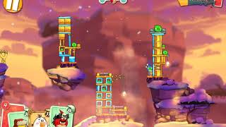 Angry Birds 2 Cobalt Plateaus Piggymanjaro Level-1257 Three Star Walkthrough