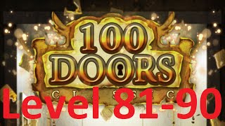 100 Doors 2017  ( zenfox ) - 100 дверей 2017 Level 81 - 90 Walkthrough прохождение