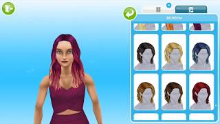 Новые прически и одежа в Новогоднем обновлении The Sims FreePlay