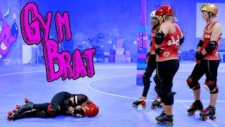 I Tried Roller Derby For Leg Day... OUCH // Gym Brat | Snarled