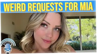 Mia MaIkova Recounts the 'Weirdest Request' She's Received (ft. Walter Hong)