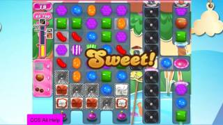 Candy Crush Saga Level 2418 NO BOOSTERS Cookie