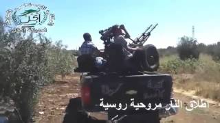 Русские боевые вертолеты атакуют ИГИЛ. Война в Сирии. Реальное видео боевых действий.