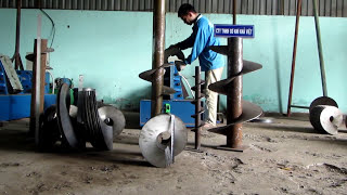 Sản xuất cánh vít tải