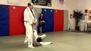Gary Goltz Demonstrates Osoto Gari and Sasae Tsurikomi Ashi Combinations