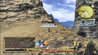 『新生FF14』裏技でマップ外観光してみた　(2)