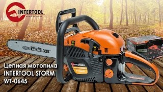 Бензопила INTERTOOL STORM WT-0645. Презентация и обзор.