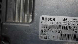 Peugeot 207 ECU Tricore MEV17.4