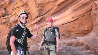 Wadi Rum - half way to the peak