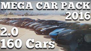 GTA V - MEGA CAR PACK 160 CARS 2.0 2016 Constantly updated + works on latest patch