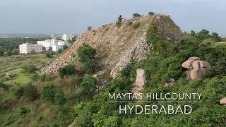 Maytas Hill County , Hyderabad , India # DJI Spark 1080p Drone View