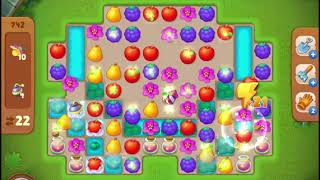 Gardenscapes Level 742