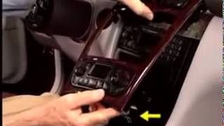 Снятие центральной консоли w203