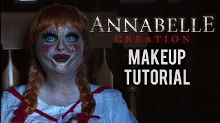 ANNABELLE | HALLOWEEN COSTUME MAKEUP TUTORIAL
