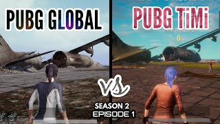 PUBG Global version vs PUBG timi  cancelled version