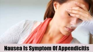 8 Early Symptom Of Appendicitis