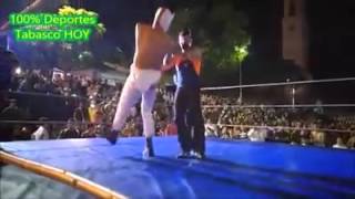 El vuelo más increíble de la lucha libre
