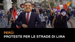 Perù: proteste per le strade di Lima