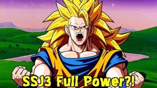 Was Super Saiyan 3 EVER used at Full Power?!