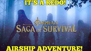 Re-Doing The Airship Adventure! | Stormfall Saga Of Survival