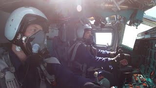 Ответ на учения НАТО: экипажи самолетов ТУ-22М3 отработали пуски ракет по целям в Баренцевом море