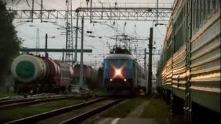 ЧС6-010 с поездом №49 Санкт-Петербург - Кисловодск / CHS6-010