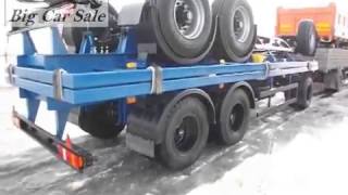 Прицеп шасси нижний НЕФАЗ-8332-1100030-04 и верхний НЕФАЗ-8332-1105030-04