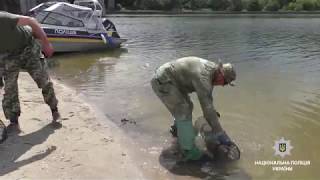 У Новоодеському районі поліцейський патруль на воді втретє вилучив браконьєрські знаряддя