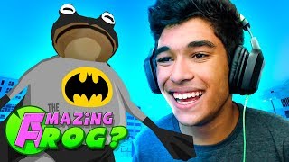 O SAPO VIROU O BATMAN !! ( Amazing Frog )