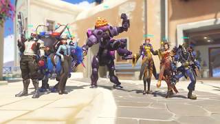 С 9 мая! Играем в Overwatch. (Монтаж)