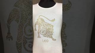Lew Zodiak biała koszulka