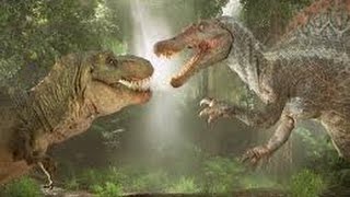 T-rex vs spinosaurus - טי רקס נגד ספינוזאורוס