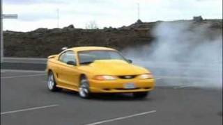 1997 Ford Mustang Cobra Powered BURNOUT