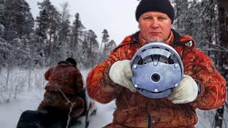 СНЕГОХОД БУРАН, ВАРИАТОР АРКТИК - УСТАНОВКА ПЕРВЫЙ ТЕСТ