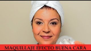 Maquillaje piel madura efecto buena cara | makeup skin mature effect good face | El mundo de Gracia