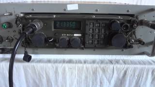 R-2322/G military tactical receiver part of AN/GRC-215 HF SSB system