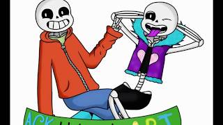 Ask Undertale ART || [Аск АРТ] || Комиксы Андертейл. #1