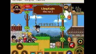 làm nv 29 ninja school nhặt rìu bạc level 29