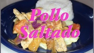 Pollo Saltado super Facil y Rapido